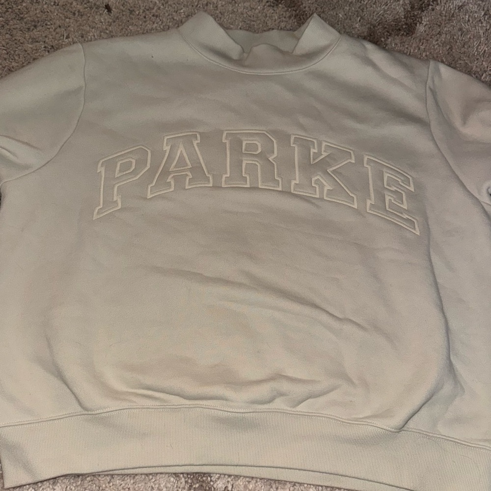 PARKE Women's Cream Sweatshirt